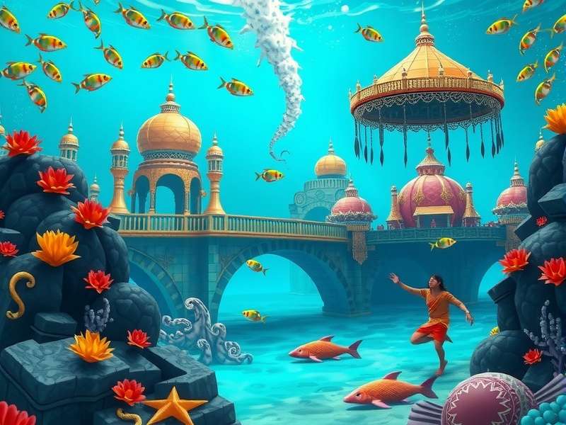 Marine life in Oceanic Tycoon Deluxe